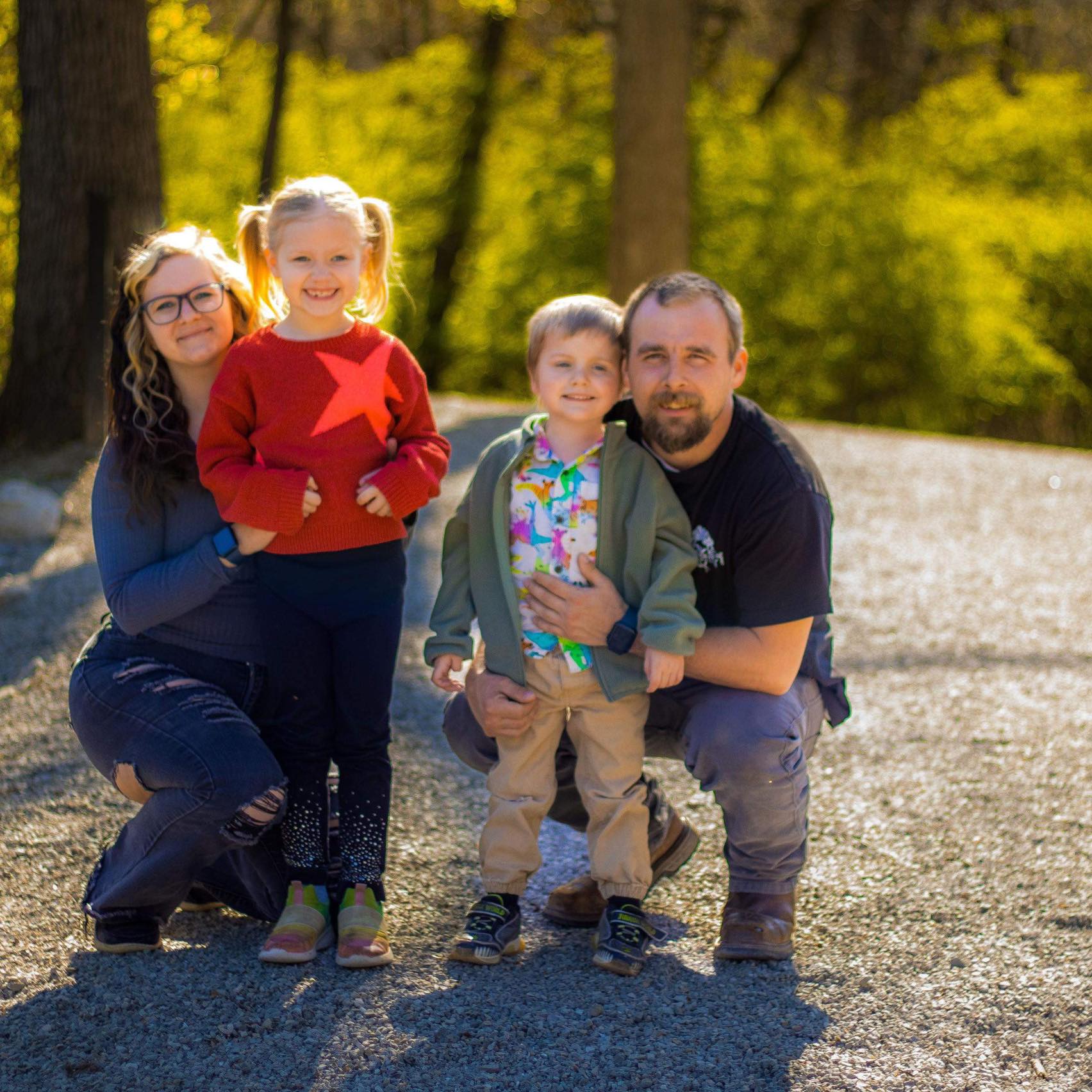 Austin Funk and Family