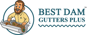 "Best Dam Gutters Plus" Cleaning Seamless Gutter